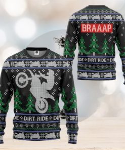 Dirt Ride Braaap Ugly Sweater For Christmas