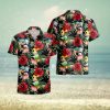 Elvis Presley Floral Design Hawaiian 3D Shirt For Fans Gift Beach