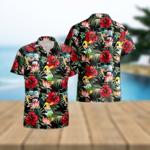 Disney Aloha Mickey Mouse Hawaiian Shirt Beach Gift For Friend