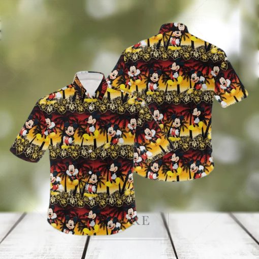 Disney Aloha Mickey Mouse Hawaiian Shirt For Summer Lovers