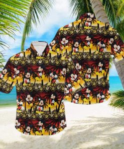 Disney Aloha Mickey Mouse Hawaiian Shirt For Summer Lovers