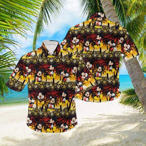 Disney Aloha Mickey Mouse Hawaiian Shirt For Summer Lovers