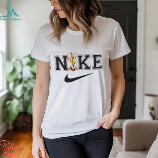 Disney Christmas Family Pluto Nike Logo 2023 Shirt