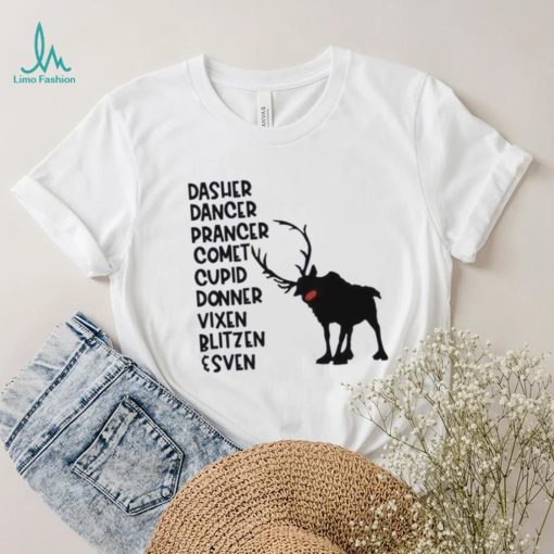 Disney Christmas Shirt, Frozen Christmas Shirt, Reindeer Disney Shirt