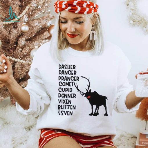 Disney Christmas Shirt, Frozen Christmas Shirt, Reindeer Disney Shirt