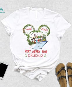 Disney Christmas Very Merrytime Cruises 2023 Shirt