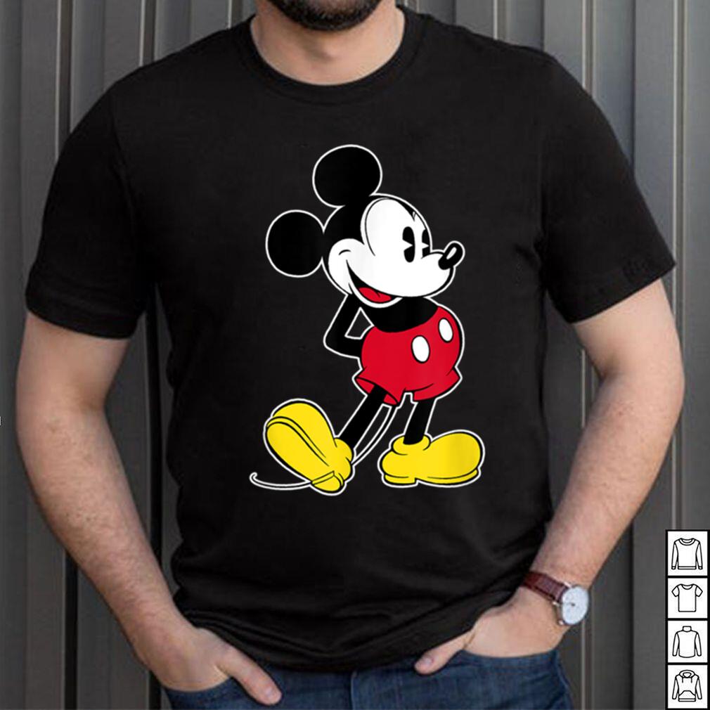 Disney Gold Mickey Mouse Pose T Shirt, hoodie, sweater and long sleeve