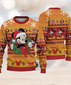 Disney Mickey Style 6 Ugly Christmas Sweater Holiday For Men And Women