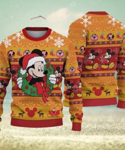 Seattle Seahawks Ugly Christmas Sweater Captain Mickey Mouse Perfect Gift  For Football Fans