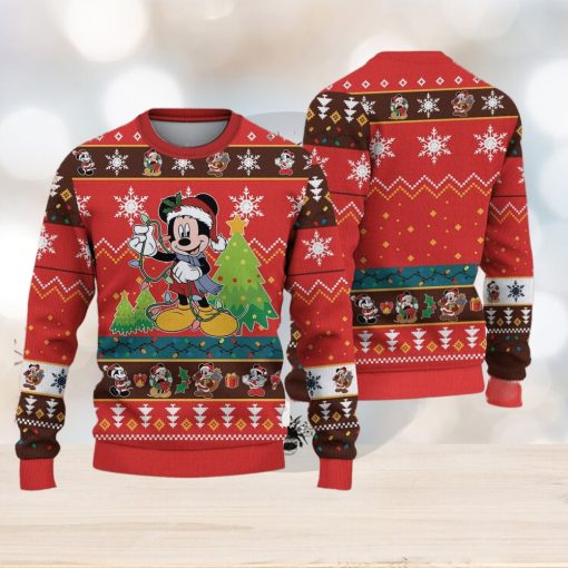 Disney Mickey Style 7 Ugly Christmas Sweater Holiday For Men And Women