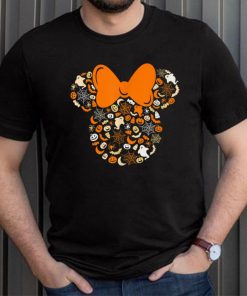 Disney Minnie Mouse Halloween Ghosts Pumpkins Spiders T Shirt