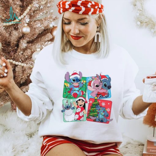 Disney Stitch Christmas Shirt, Lilo And Stitch Shirt