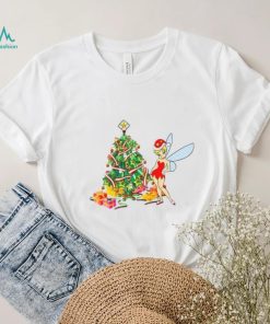 Disney Tinker Bell And Gift Holiday T Shirt, Tinkerbell Christmas Shirt