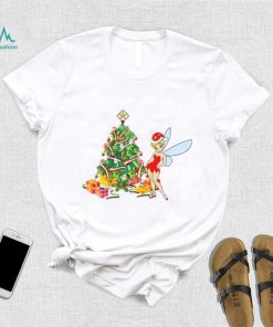 Disney Tinker Bell And Gift Holiday T Shirt, Tinkerbell Christmas Shirt