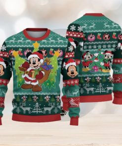 Disney World Christmas Christmas Gift For Holiday Mickey And Friends 3D Ugly Christmas Sweater