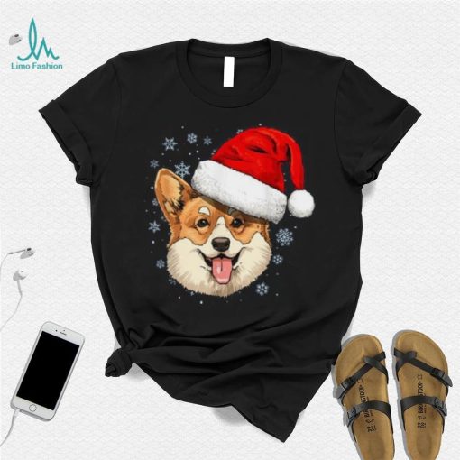 Dog Christmas Corgi Santa Clause Navidad Xmas Corgi Lovers Unisex Shirt