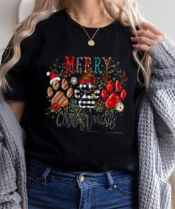 Dog Mom Christmas Sweatshirt, Dog Paws Holiday Edition