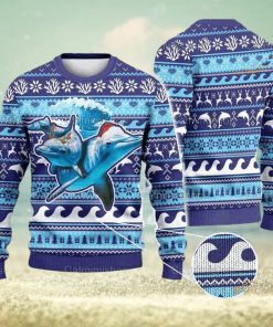 Dolphin Ugly Christmas Sweater 3D, Dolphin Gifts, Christmas Gifts