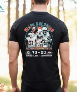 Dolphins Beat Broncos T Shirt - Limotees