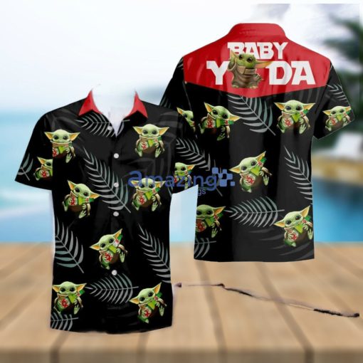 Dos Equis Baby Yoda Hug Tropical Hawaiian Shirt And Shorts Aloha Summer Gift For Men And Women