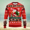 Black Cats Matter Knitting Pattern Red Christmas 3D Sweater