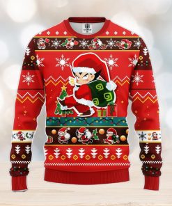 Dragon Ball Red Anime Ugly Christmas Sweater Red 1 Amazing Gift Men And Women Christmas Gift