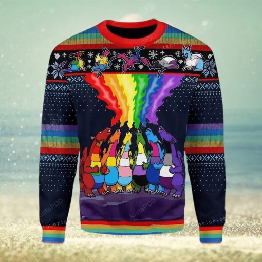 Dragon Lgbtq Ugly Sweater