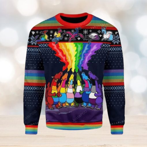 Dragon Lgbtq Ugly Sweater