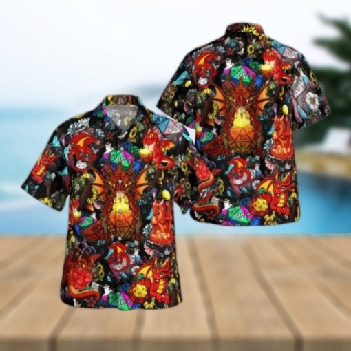 Dragon Luck Is In Small Things Hawaiian Shirt