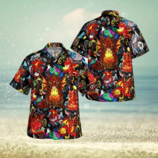 Dragon Luck Is In Small Things Hawaiian Shirt