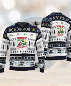 Drink Up Grinches It’s Christmas Ugly Christmas Sweater Funny Christmas Gift