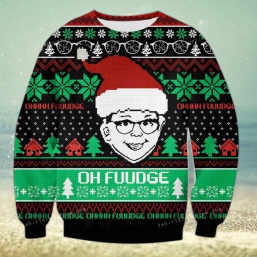 Dwight Is Speech A Christmas Story Oh Fudge Ugly Sweater