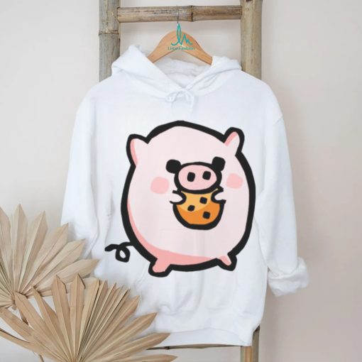 Eating Cookie Piggy Pusheen shirt