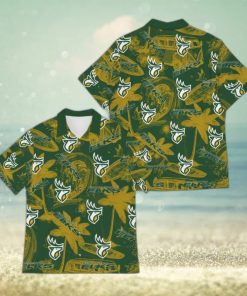 Edmonton Elks Americ Sports Team Pattern Logo Flower Tree Halloween Hawaiian Shirt For Men And Women Gift Beach