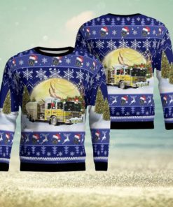 Efland, North Carolina, Efland Fire Department Christmas Ugly Sweater 3D