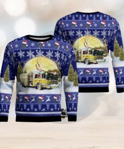 Efland, North Carolina, Efland Fire Department Christmas Ugly Sweater 3D