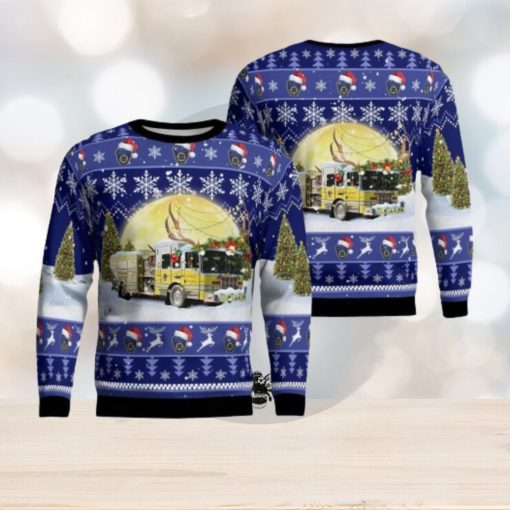 Efland, North Carolina, Efland Fire Department Christmas Ugly Sweater 3D