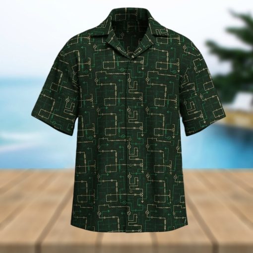 Electronic Components Arrow Hawaiian Shirt