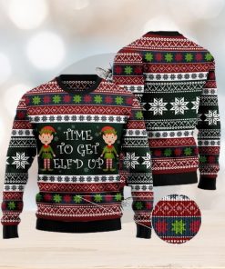 Elf Time Christmas Gift Ugly Christmas Sweater Xmas Holiday