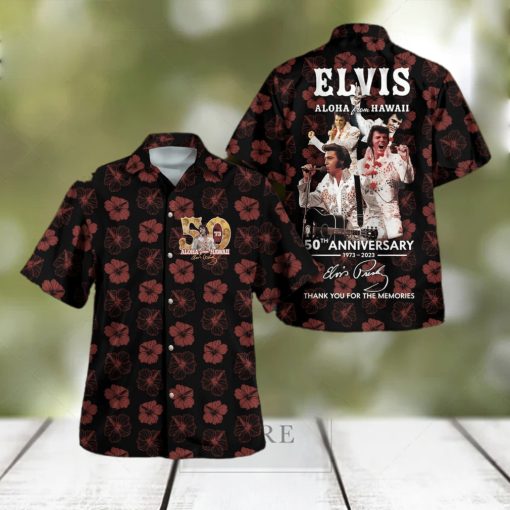 Elvis Presley 3D Hawaii Heartbreak Hotel hawaiian shirt