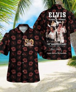 Elvis Presley 3D Hawaii Heartbreak Hotel hawaiian shirt