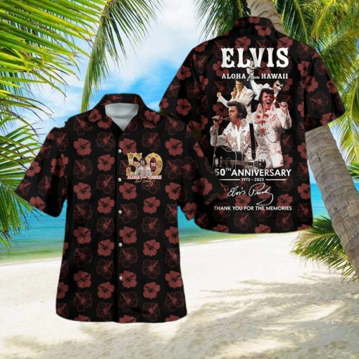 Elvis Presley 3D Hawaii Heartbreak Hotel hawaiian shirt