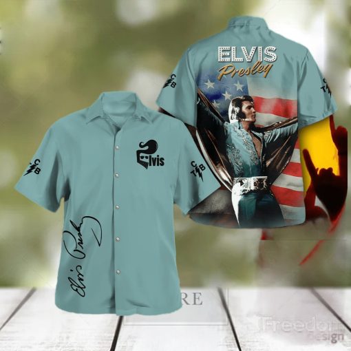 Elvis Presley 3D Hawaii Music icon hawaiian shirt