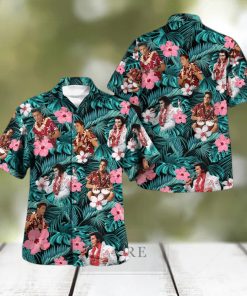 Elvis Presley 3D Hawaii Rock and roll hawaiian shirt