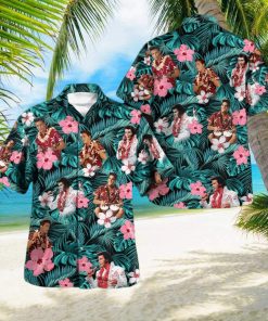 Elvis Presley 3D Hawaii Rock and roll hawaiian shirt