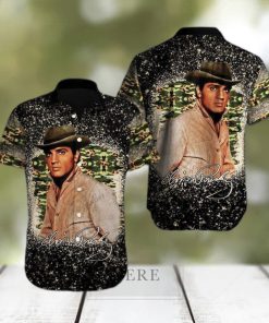 Elvis Presley Casual Design Hawaiian 3D Shirt For Fans Gift Beach