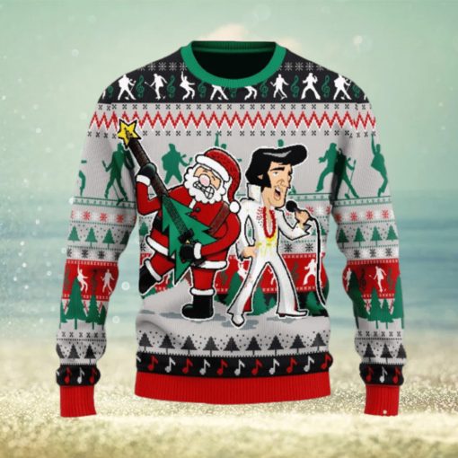 Elvis Presley Christmas Gift Ugly Sweater