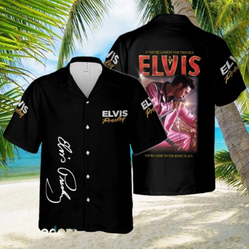 Elvis Presley Hawaiian 3D Shirt Style 11 For Men And Women Gift Short Sleeve Beach Shirt