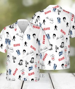 Elvis Presley Hawaiian 3D Shirt Style 16 For Men And Women Gift Short Sleeve Beach Shirt