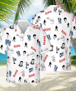 Elvis Presley Hawaiian 3D Shirt Style 16 For Men And Women Gift Short Sleeve Beach Shirt